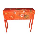 Antique Furniture Wooden Hand Painting Table Lwd227