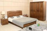 Solid Wooden Bed Modern Beds (M-X2743)
