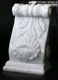 White Tasos Marble Carving for Columns & Art Collection (SC-006)