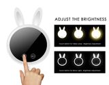 Rabbit Light Makeup Mirror Magnifying Mirror with Light