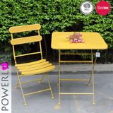 Modern Wrought Iron Patio Table Set for Outdoor Use