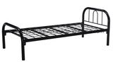 Convenient Transporting Simple Heavy Duty Steel Metal Iron Single Bed
