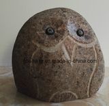Traditional Hand-Made Owl Statue Sculpture