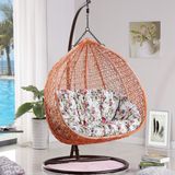 2017 New Double Swing Swing, Rattan Furniture Rattan Basket Double Position (D151)