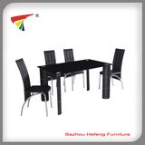 Best Selling Glass Table Dining Set (DT056)
