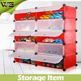 Hot Sale Portable 3 Drawer Shoe Cabinet with Lovely Design and Color