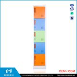 Mingxiu Single 5 Door Cheap Metal Storage Cabinet / Vertical Storage Cabinet Locker