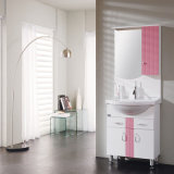 PVC Bathroom Cabinet for Girl's Living Room