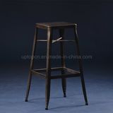 Square Rust Vintage Metallic Bar Stool (SP-MC074)