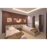 Hotel Apartment Furniture Queen Size Bedroom Furniture Set Double Bed