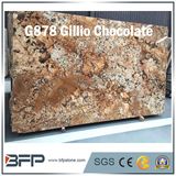 Giallo Chocolate Higher Standard Granite Stone Kitchen Countertop for Villa