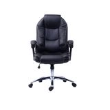 Heated MID Back Office Chair with Color Optional PU Leather in Anji
