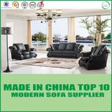 Modern European Style Home Office Real Leather Sofa