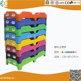 Children Plastic Single Bed for Preschool