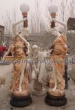 Garden Carving Stone Lantern Statue with Marble Sculpture (SY-C1063)