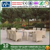 Garden Set Outdoor Furniture Round Wicker Square Rattan Dining Table Set (TG-JW47)