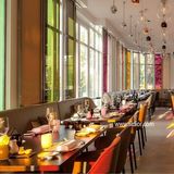 (SD3016) Modern Restaurant Furniture for Table and Soft Shell Chairs