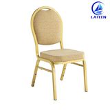Modern Hotel Banquet Furniture Metal Comfortable Upholstered Chair for Sale