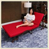 Red Double Rollaway Guest Bed 190*100cm/Folding Bed