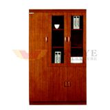 Chinese Antique Furniture Office Wooden Filing Cupboard (HY-C0510)