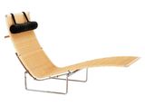 Poul Kjarholm Pk24 Chaise Longue in Rattan