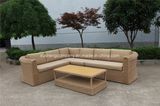 Modern Corner Rattan Sofa Aluminum Simply Sofa