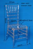 Wood and Resin Chiavari Chair