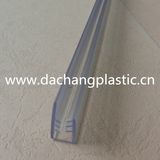 Clear PVC Plastic Gripper/Clip Profile