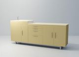 King Series (WB+CT+YG+ZG) Dental Cabinet