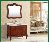 Reclaimed Wood Furniture 2 Drawers Oak Wooden Bathroom Cabinet