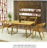 Full Ash Wood Table and Chair for Restaurant