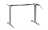 Handle Cranked Height Adjustable Compuer Desk Frame (LDG-CD204)