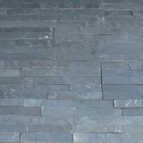 China Black Slate Cultured Wall Stone