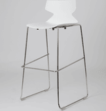High Quality New Design Modern Stainless Steel Plastic Bar Stool