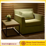 Hotel Sofa Accent Chairs with Solid Wood Structure Upholstered Seat