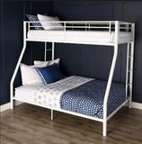 School Dormitory Hotel Iron Steel Powder Coated Bunk Bed