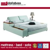 Japanese and Korean Modern Style Genuine Leather Bed for Bedroom Furniture-Fb8047A