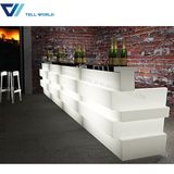 Fast Food Restaurant Modern Bar Nightclub LED Furniture Bar Counters