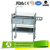 Ce/FDA/ISO Medical Hospital Trolley for Treatment