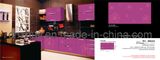 American Style Intergral Cabinet With UV Color Painting Panel and Kitchen Door Panel and Soliding Door and Melarmine MDF Faced Panel (ZH-C854)