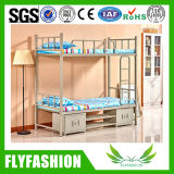 School Dormitory Beds Metal Frame Bunk Bed with Drawer (BD-72)