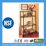 Hot Sale Metal Chrome Wire Flowers Shelf for USA