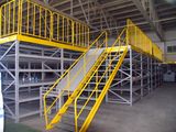 High Density Multi-Tier Mezzanine Flooring Shelving System