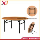 Banquet Wooden Folding Wedding Round Table