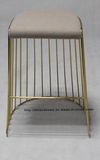 Morden Replica Metal Stackable Wire Dining Bar Stools Restaurant Chairs