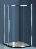 Sanitary Ware Tempered Glass Corner Shower Enclosure (H008)