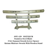 Letter Opener Japanese Samurai Katana Swords Crafts Jot-129
