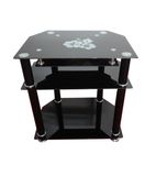 Hot Selling Modern Design Cheaper Glass TV Stand