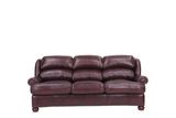 Comfortable Stationary Leather Sofa Setamerican Designed for Living Room