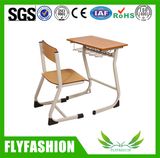 Cheap Classroom Furniture Plywood Student Desk and Chair Set